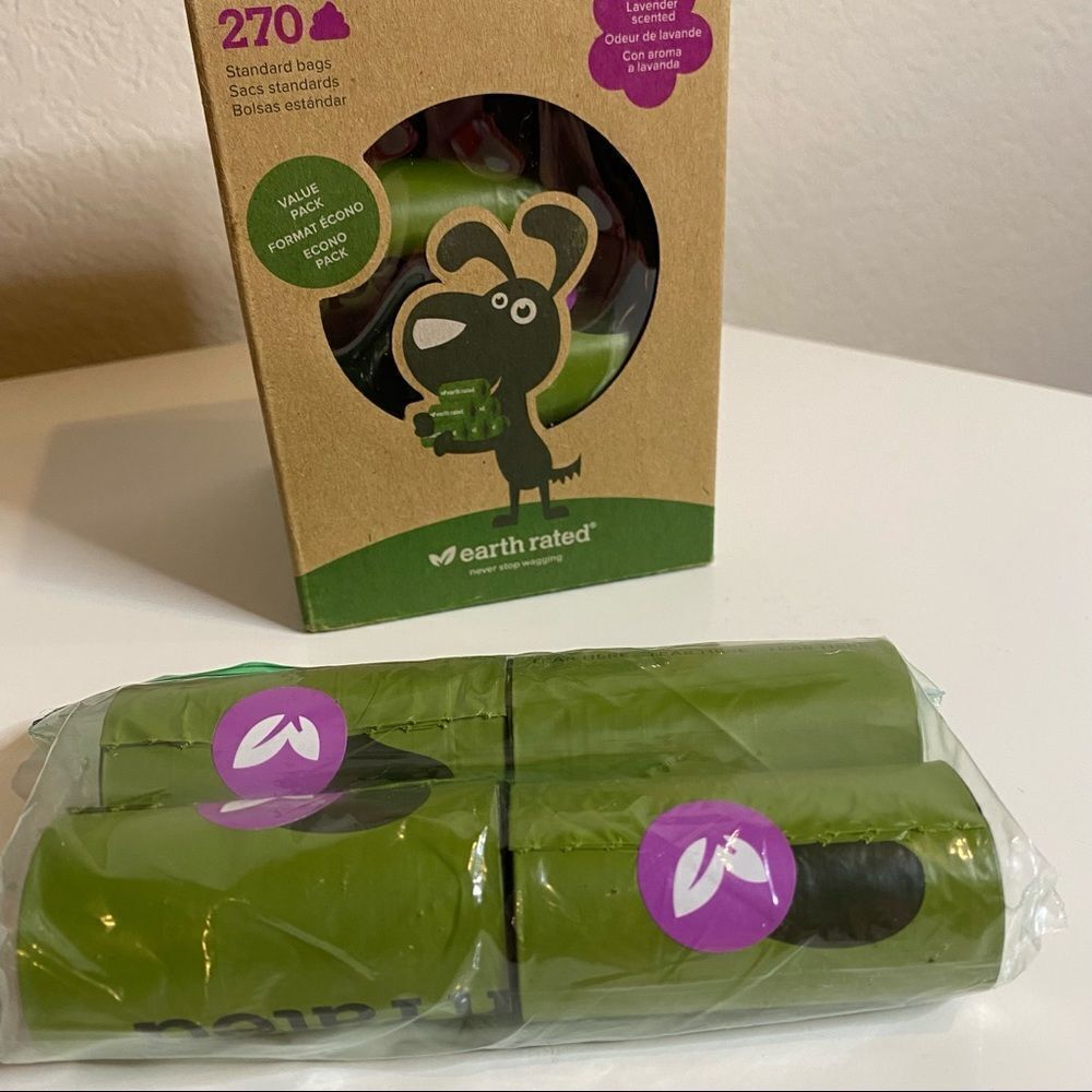 Doggie bundle of two: poo bags, female dog diapers